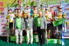 Podium konkursu drużynowego